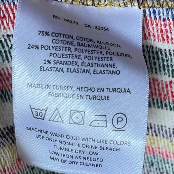 Anthro AKEMI + KIN Kimono S Arya Mansoura Colorful Stripe Boho Wrap Maximalist - Picture 10 of 11